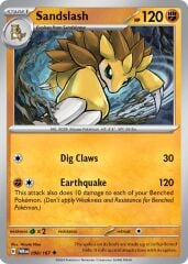 Sandslash 098/167 Reverse Holofoil/Uncommon
