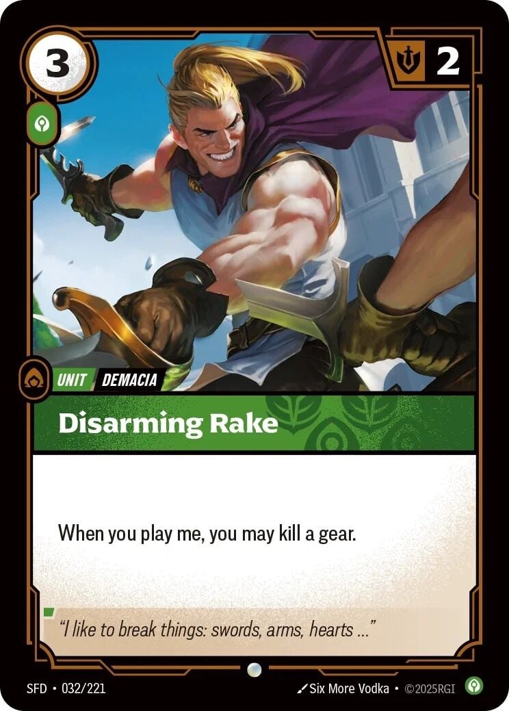 Disarming Rake (Normal)