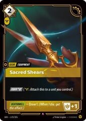 Sacred Shears (Holo)
