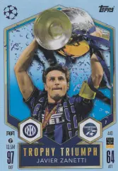 Javier Zanetti #440-Trophy Triumph
