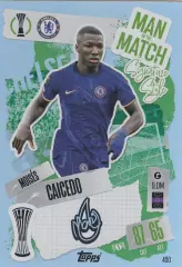 Moises Caicedo #400-Man of the Match/Signature Style (Foil)