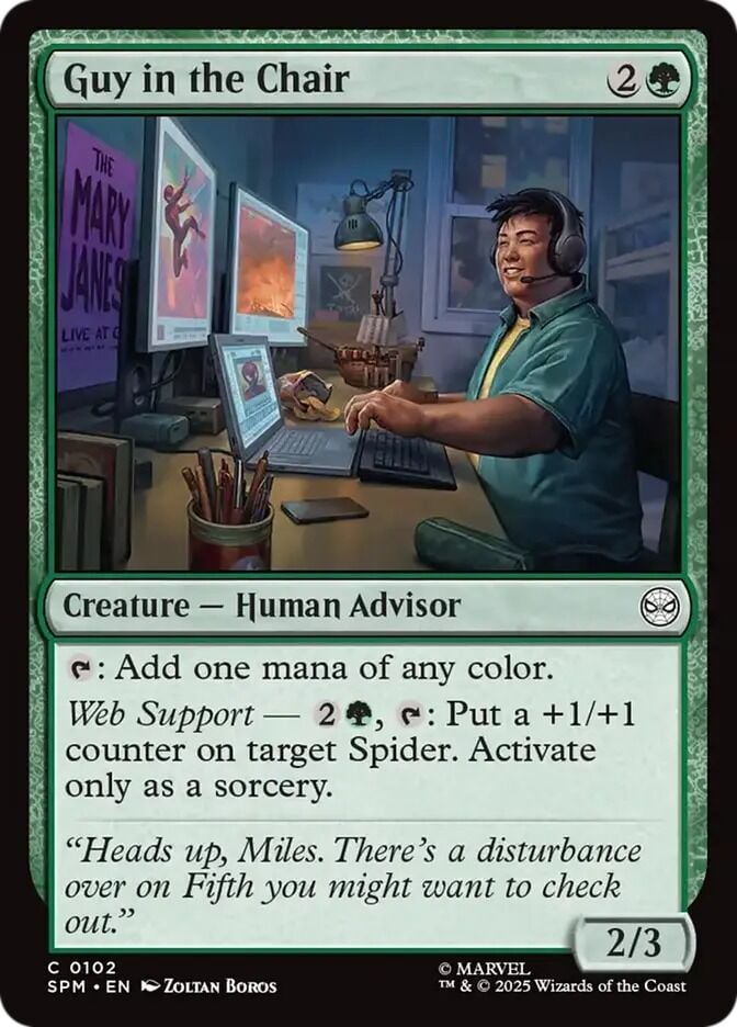 Guy in the Chair (Holo)