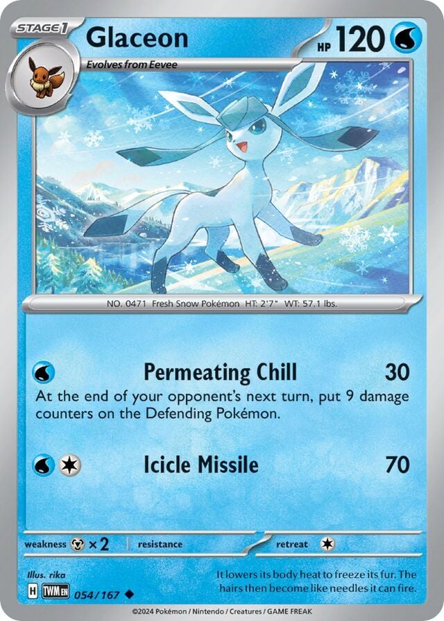 Glaceon 054/167 Normal/Uncommon