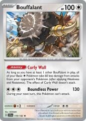 Bouffalant 119/142 Reverse Holofoil/Rare