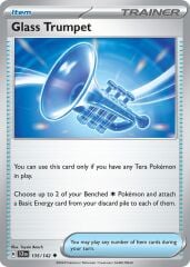 Glass Trumpet 135/142 Reverse Holofoil/Uncommon
