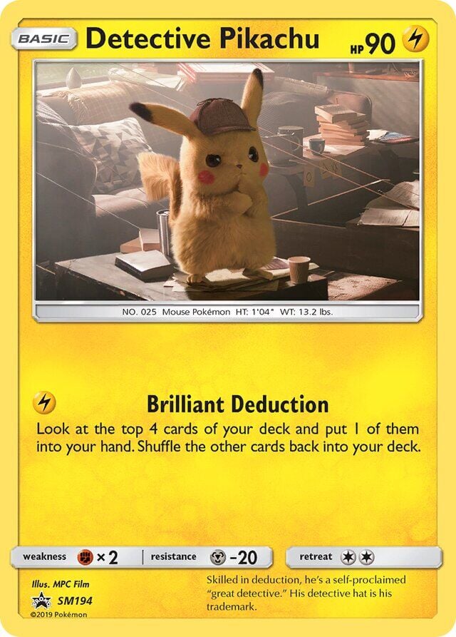 Detective Pikachu SM194 Holofoil/Promo