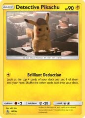 Detective Pikachu SM194 Holofoil/Promo
