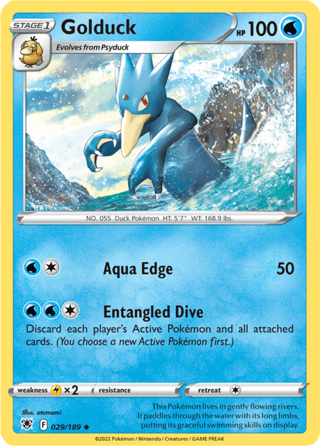 Golduck 029/189 Normal/Uncommon