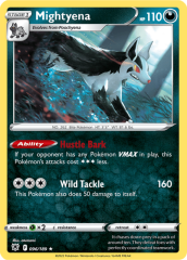 Mightyena 096/189 Reverse Holofoil/Rare