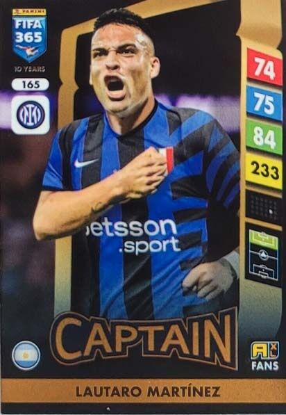Lautaro Martinez #165 - Captain