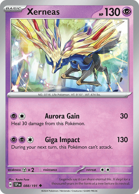 Xerneas 088/191 Normal/Uncommon