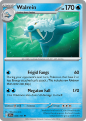 Walrein 045/191 Reverse Holofoil/Uncommon