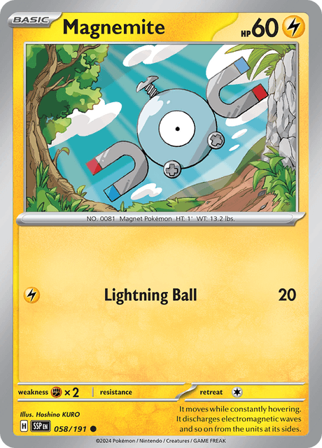 Magnemite 058/191 Normal/Common