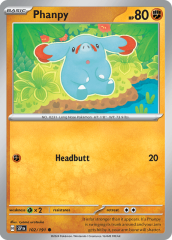 Phanpy 102/191 Reverse Holofoil/Common