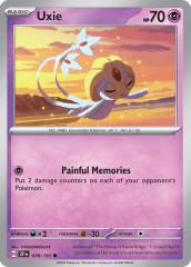Uxie 078/191 Reverse Holofoil/Common