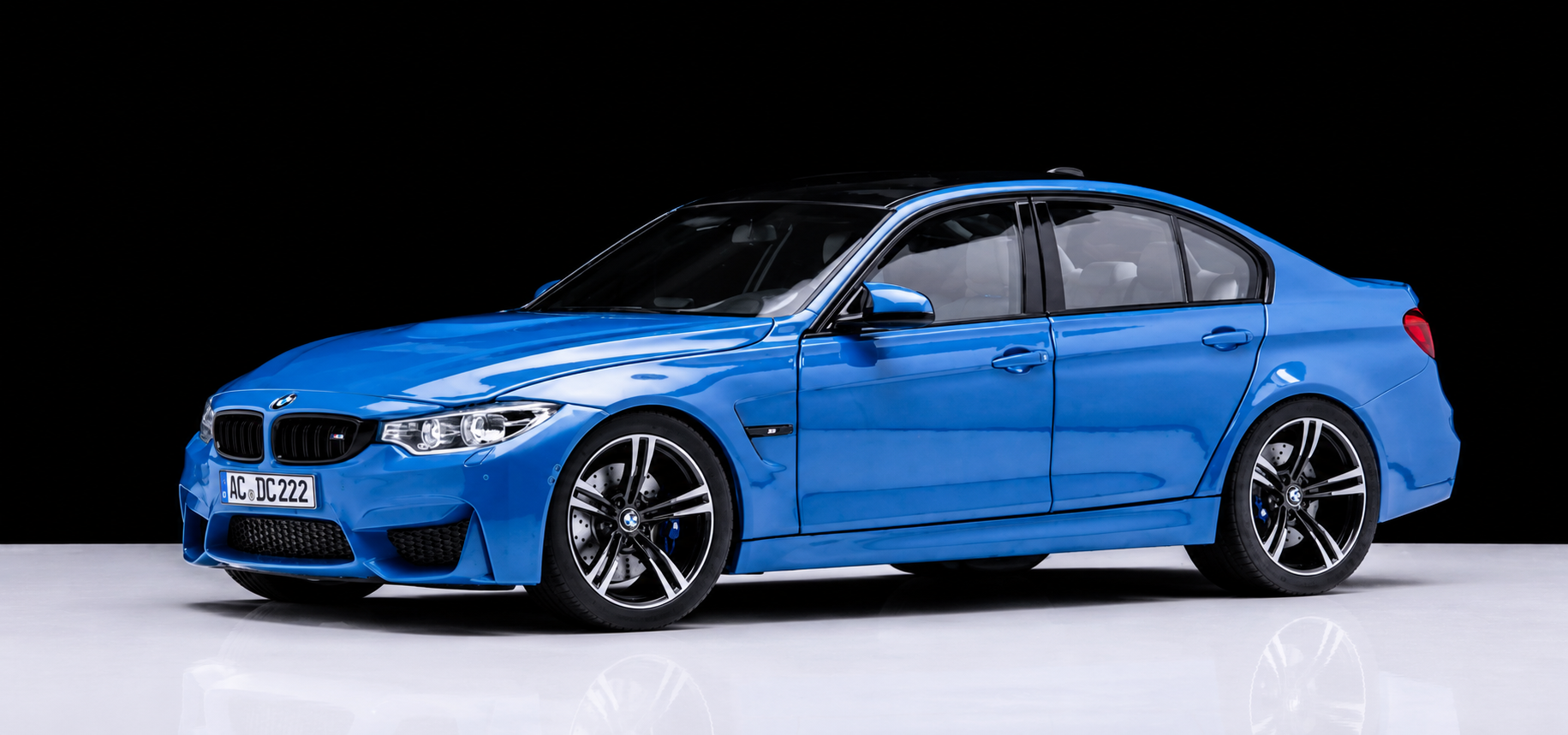 Norev 2017 BMW M3 F80 Yas Marina Blue