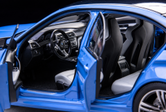 Norev 2017 BMW M3 F80 Yas Marina Blue