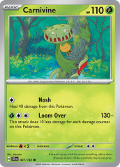 Carnivine 007/142 Reverse Holofoil/Common