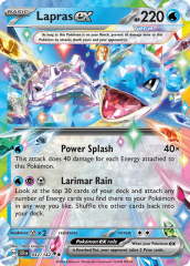 Lapras ex 032/142 Holofoil/Double Rare