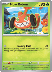 Mow Rotom 008/142 Reverse Holofoil/Common
