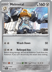 Melmetal 104/142 Reverse Holofoil/Rare
