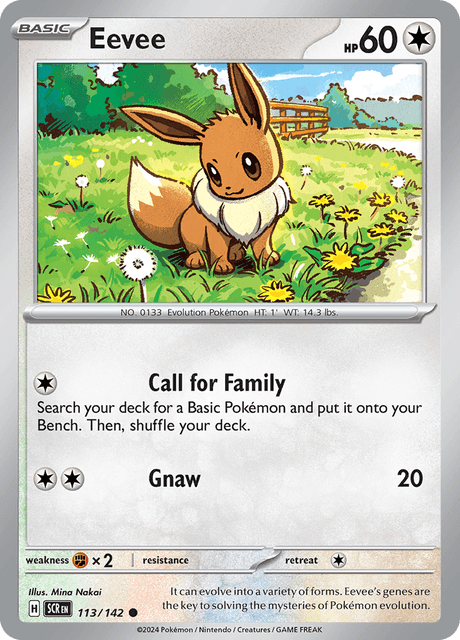 Eevee 113/142 Normal/Common