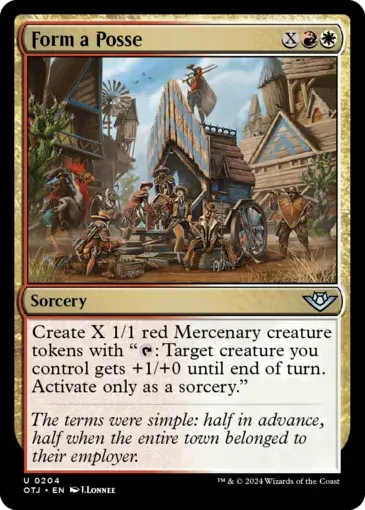 Form a Posse (Nonfoil)