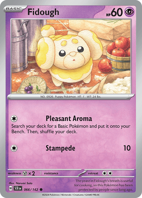 Fidough 066/142 Reverse Holofoil/Common