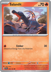 Salandit 023/142 Reverse Holofoil/Common
