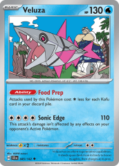 Veluza 045/142 Reverse Holofoil/Uncommon