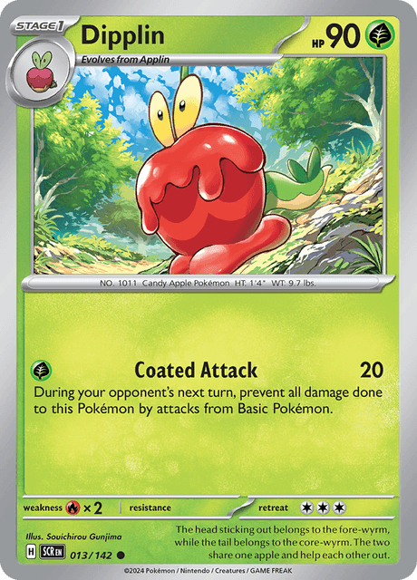 Dipplin 013/142 Reverse Holofoil/Common