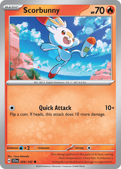 Scorbunny 026/142 Normal/Common