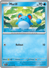 Marill 033/142 Reverse Holofoil/Common