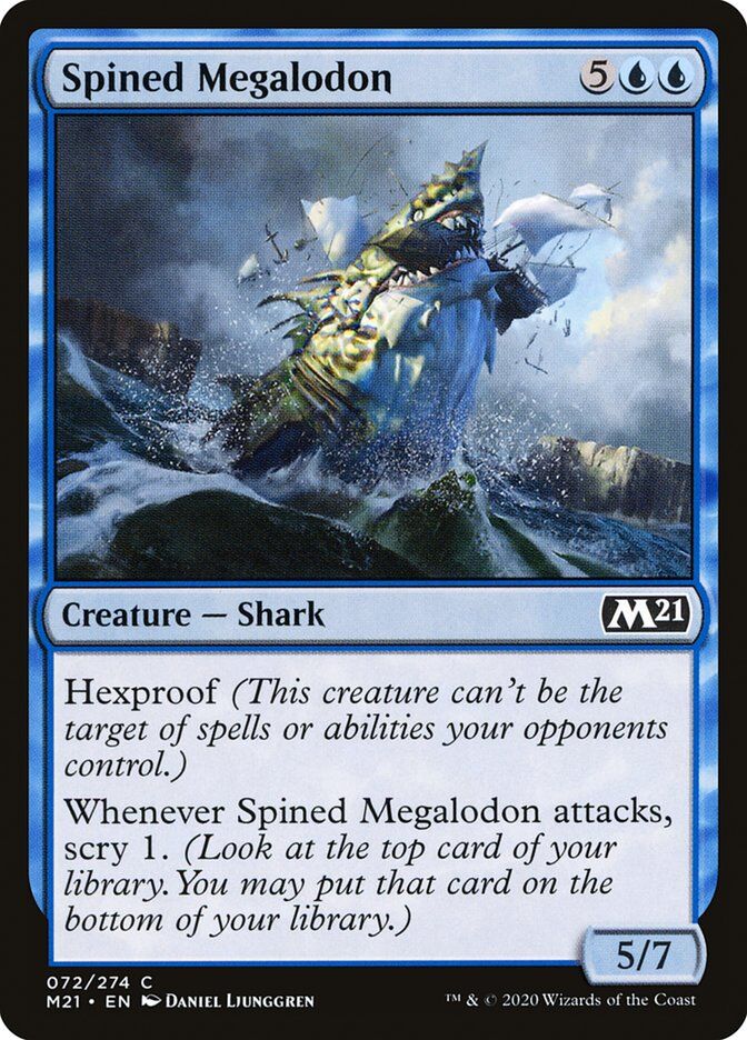 Spined Megalodon (Nonfoil)