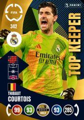 Thibaut Courtois #342 Top Keeper