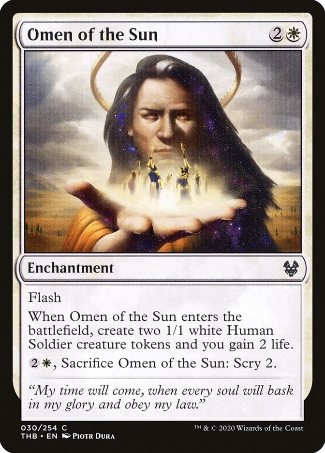 Omen of the Sun (Nonfoil)