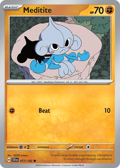 Meditite 077/142 Reverse Holofoil/Common