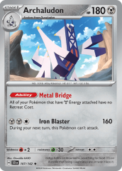 Archaludon 107/142 Holofoil/Rare