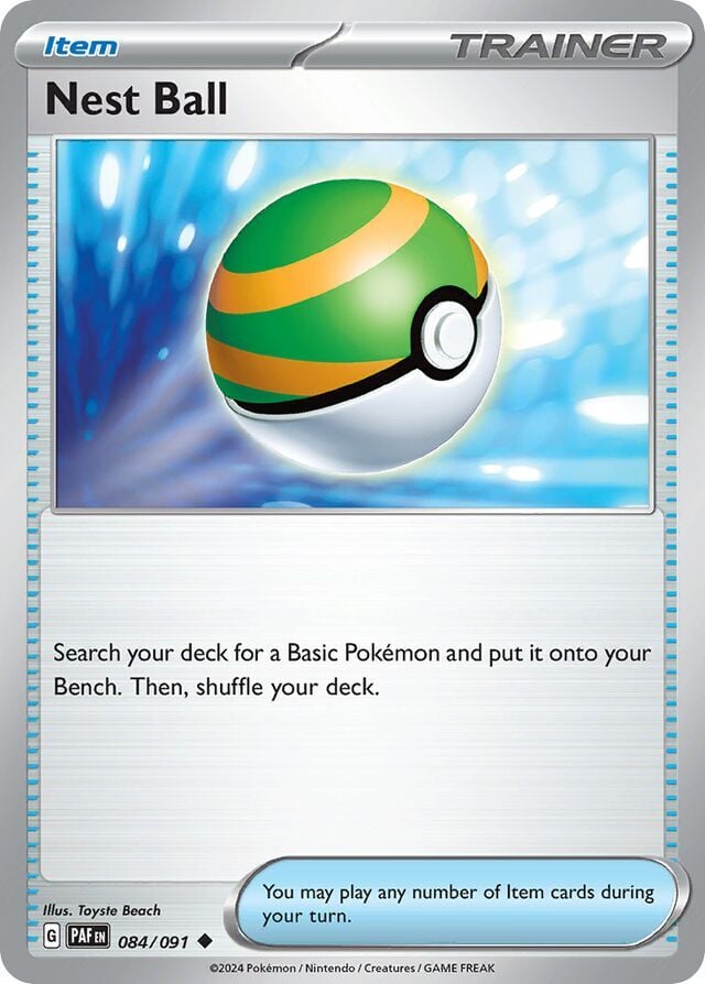 Nest Ball 084/091 Reverse Holofoil/Uncommon