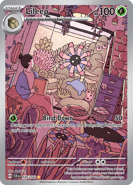 Lileep 145/142 Holofoil/Illustration Rare