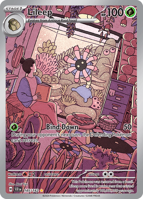 Lileep 145/142 Holofoil/Illustration Rare