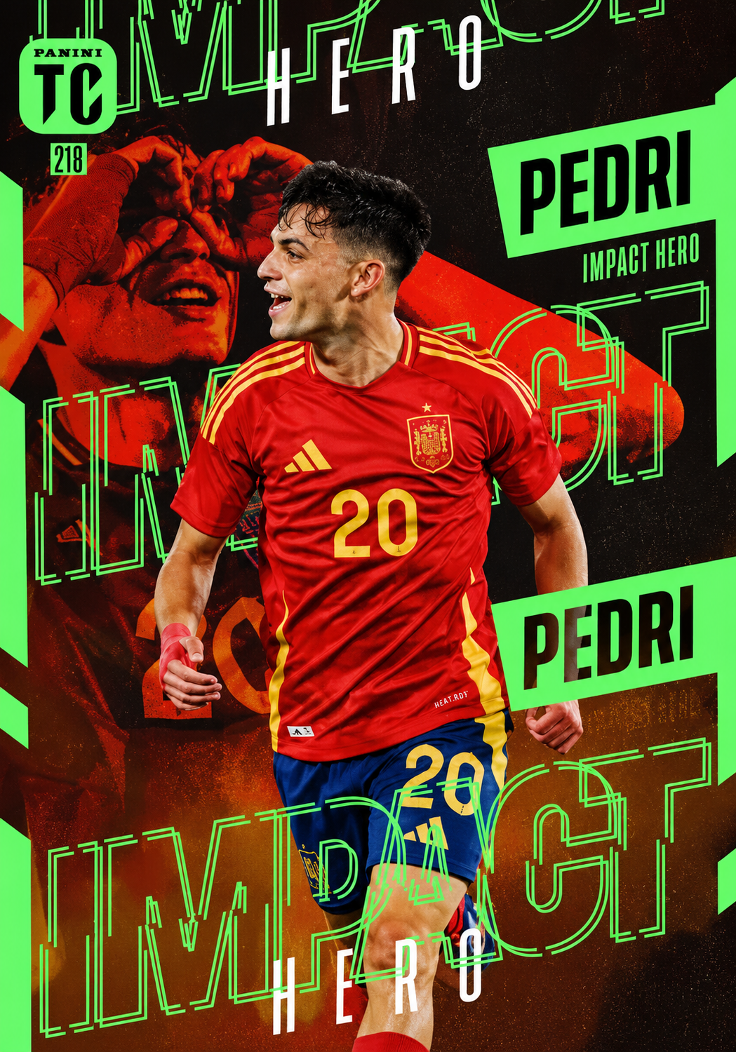 Pedri #216 - Impact Hero