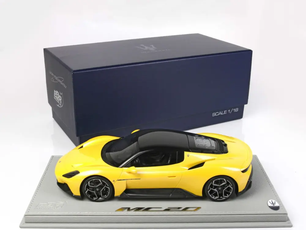 BBR Maserati MC20 Giallo Genio