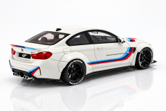 GT Spirit BMW M4 LB Works Design White with Stripes