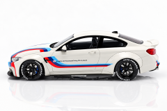 GT Spirit BMW M4 LB Works Design White with Stripes