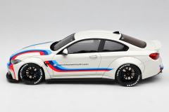 GT Spirit BMW M4 LB Works Design White with Stripes