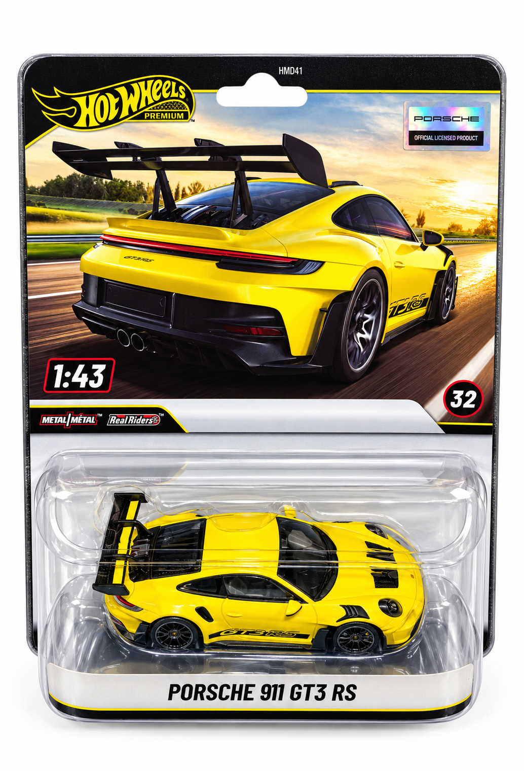 Hot Wheels Premium Porsche 911 GT3 RS