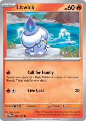 Litwick 036/167 Reverse Holofoil/Common