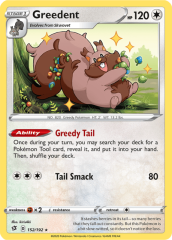 Greedent 152/192 Reverse Holofoil/Rare