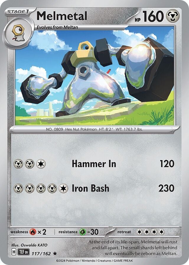 Melmetal 117/162 Holofoil/Rare